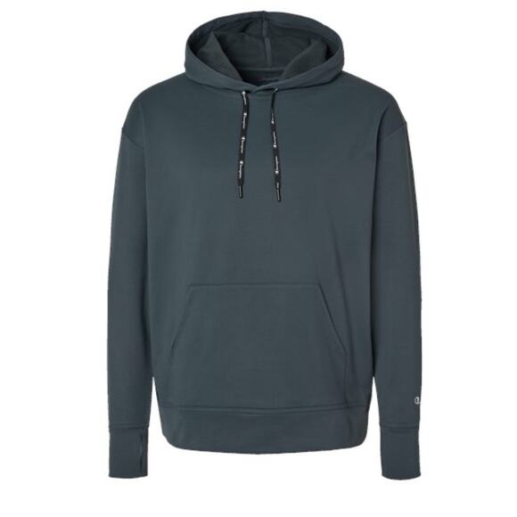 Champion Unisex Sport Hooded Fleece Sweatshirt Color Stealth Size XL NWOT $60 - Picture 4 of 13